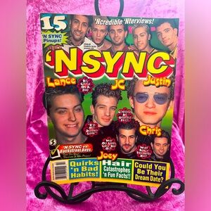 'NSYNC ! Starlog Celebrity Series Presents #22 Single Issue Magazine - 2000